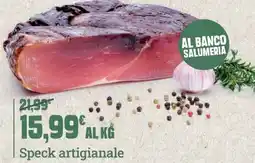 Banco Fresco Speck artigianale offerta