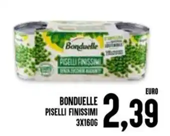 Bonduelle piselli finissimi