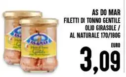 Al Discount As do Mar filetti di tonno gentile offerta