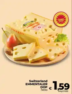 Ipercoop Radenza Switzerland EMMENTALER DOP offerta