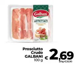 Ipercoop Radenza Prosciutto Crudo Galbani offerta