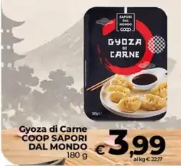 Ipercoop Radenza Gyoza di Carne COOP SAPORI DAL MONDO offerta