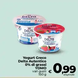 Ipercoop Radenza Yogurt Greco Delta Autentico offerta