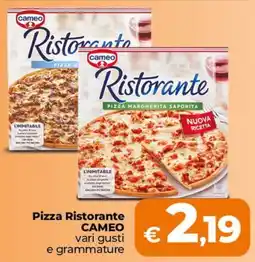 Ipercoop Radenza Pizza Ristorante Cameo offerta