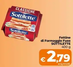 Ipercoop Radenza Fettine di Formaggio Fuso Sottilette offerta