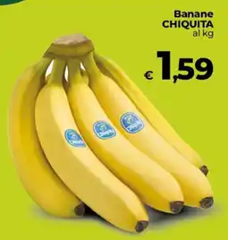 Ipercoop Radenza Banane CHIQUITA offerta