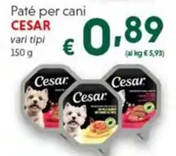 DiMeglio Paté per cani CESAR offerta
