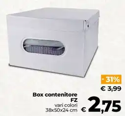 Ipercoop Radenza Box contenitore FZ offerta