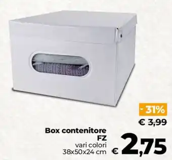 Box contenitore FZ