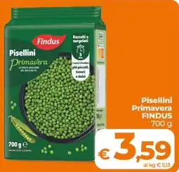Ipercoop Radenza Pisellini Primavera Findus offerta