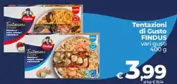 Ipercoop Radenza Tentazioni di Gusto Findus offerta