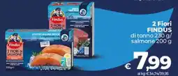 Ipercoop Radenza 2 Fiori Findus di tonno/salmone offerta