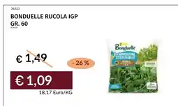Prezzemolo e Vitale Bonduelle rucola IGP offerta