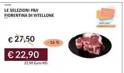 Prezzemolo e Vitale Fiorentina di vitellone offerta