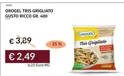 Prezzemolo e Vitale Orogel Tris Grigliato Gusto Ricco offerta