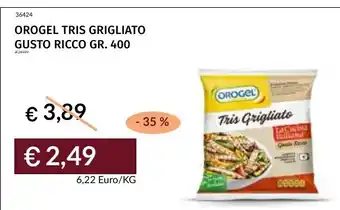 Orogel Tris Grigliato Gusto Ricco