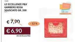 Prezzemolo e Vitale Gambero rosa sgusciato offerta