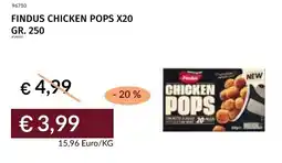 Prezzemolo e Vitale Findus Chicken Pops offerta