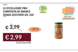 Prezzemolo e Vitale Composta di arance senza zuccheri offerta