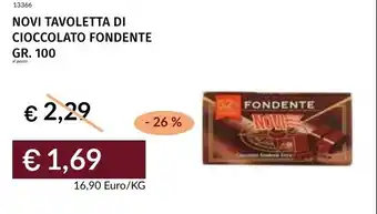 Novi cioccolato fondente