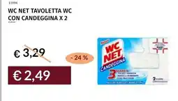 Prezzemolo e Vitale Wc net tavoletta wc con candeggina offerta