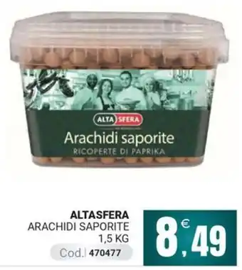 Arachidi saporite di paprika Alta Sfera