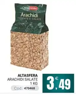 Centro Cash AltaSfera arachidi salate offerta