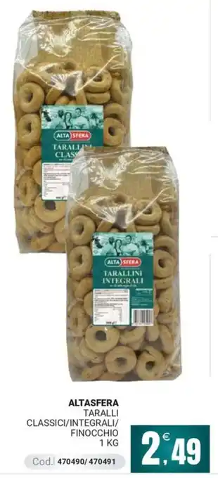 Alta Sfera Taralli Classici/Integrali/Finocchio