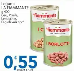 Sidis Legumi la fiammante offerta