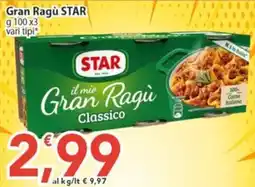 Sidis il mio Gran Ragù Classico STAR offerta