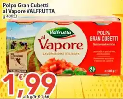 Sidis Polpa Gran Cubetti al Vapore Valfrutta offerta