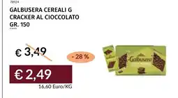 Prezzemolo e Vitale Galbusera cereali g cracker al cioccolato offerta
