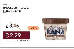 Prezzemolo e Vitale Rana sugo fresco ai funghi offerta