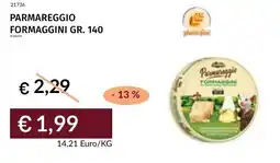 Prezzemolo e Vitale Parmareggio formaggini offerta