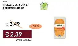 Prezzemolo e Vitale Ipetali veg. soia e peperoni offerta