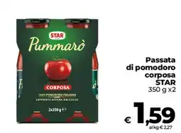 Ipercoop Radenza Passata di pomodoro corposa STAR offerta