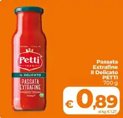 Ipercoop Radenza Passata extrafine il delicato petti offerta