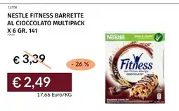 Prezzemolo e Vitale Nestlé Fitness Barrette al cioccolato offerta