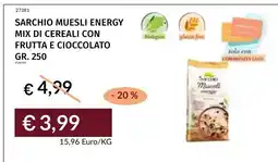 Prezzemolo e Vitale Sarchio Muesli Energy offerta