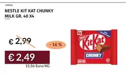 Prezzemolo e Vitale Kit Kat Chunky offerta