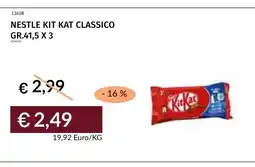 Prezzemolo e Vitale KitKat Classico offerta