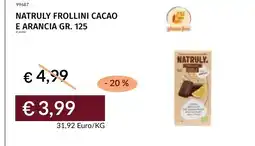 Prezzemolo e Vitale Natruly frollini cacao e arancia offerta