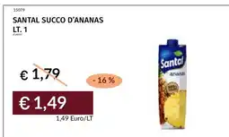Prezzemolo e Vitale Santal succo d'ananas offerta