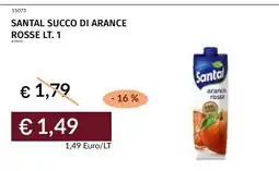 Prezzemolo e Vitale Santal succo di arance rosse offerta