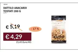 Prezzemolo e Vitale Dattilo anacardi offerta
