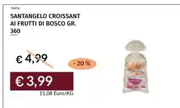 Prezzemolo e Vitale Santangelo croissant ai frutti di bosco offerta