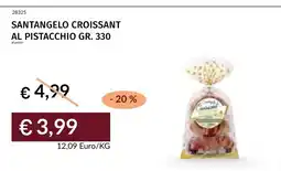 Prezzemolo e Vitale Santangelo croissant al pistacchio offerta