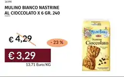 Prezzemolo e Vitale Mulino Bianco Nastrine Cioccolato offerta