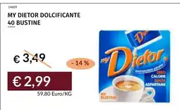 Prezzemolo e Vitale My Dietor dolcificante offerta
