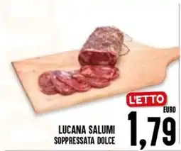 Al Discount Lucana Salumi Soppressata Dolce offerta